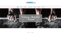 Desktop Screenshot of dannyleefitness.com